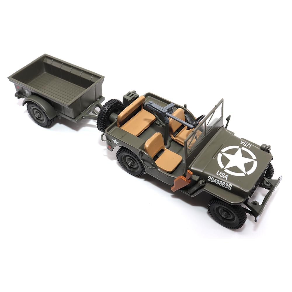 Amazon | Motorcity Classics 1/43スケール ウィリス ジープ 1/4